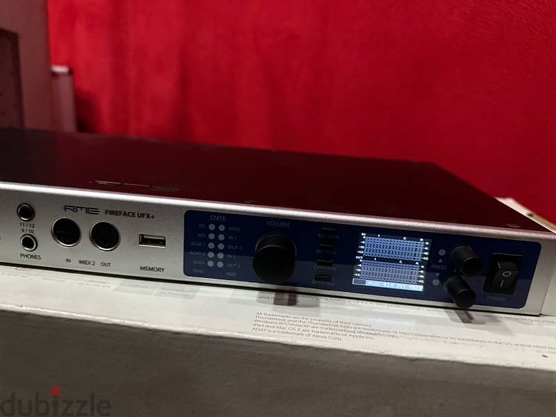 RME fireface ufx+ 5