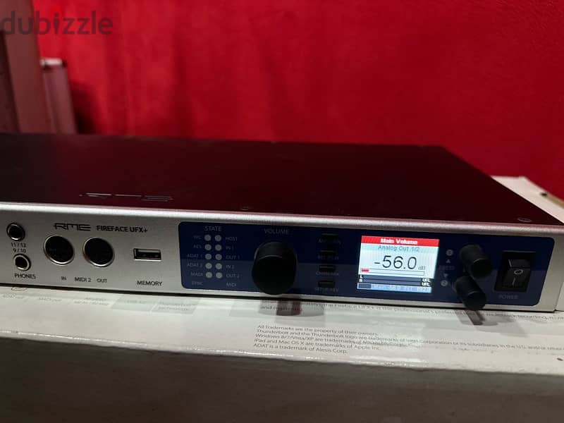 RME fireface ufx+ 7