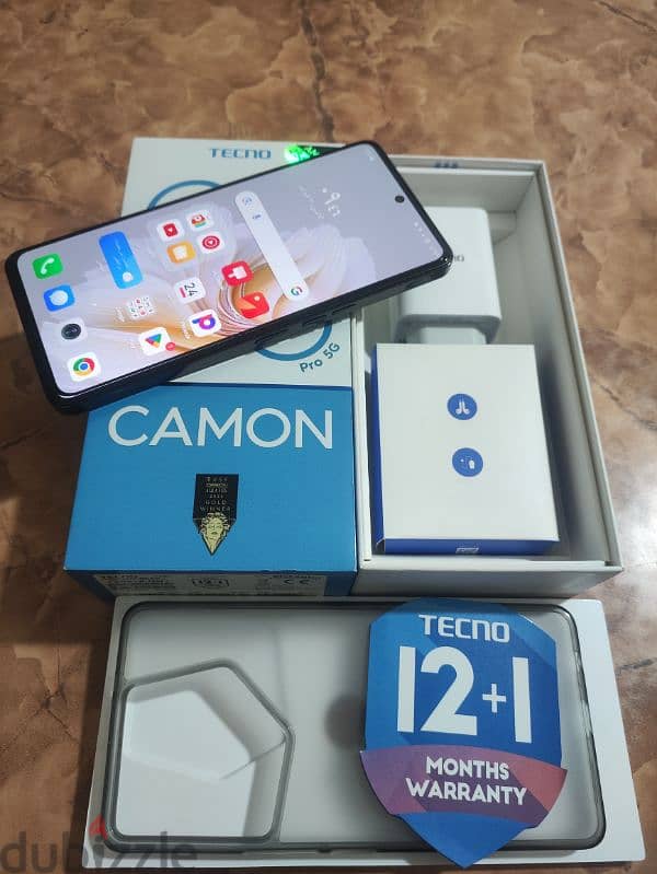 tecno camon 20 pro 5g 8+8ram 256gb new 180$ 6