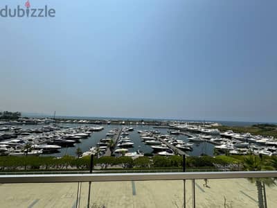 Waterfront City Dbayeh/ Apartment with Terrace for Rent / Sea View