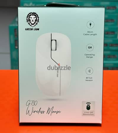 Green lion G730 wireless mouse white