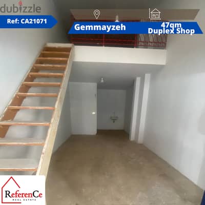 Duplex Shop for rent in Gemmayzeh محل دوبلكس في الجميزة