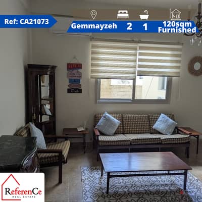 Furnished apartment in Gemmayzeh شقة مفروشة للايجار في الجميزة