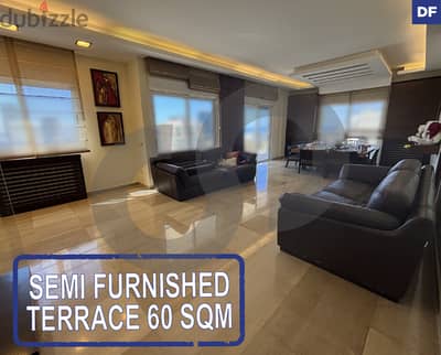 60SQM terrace,full sea view,4 balconies,naccache/النقاش REF#DF118706