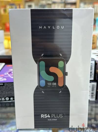 Haylou watch Rs4 plus silver