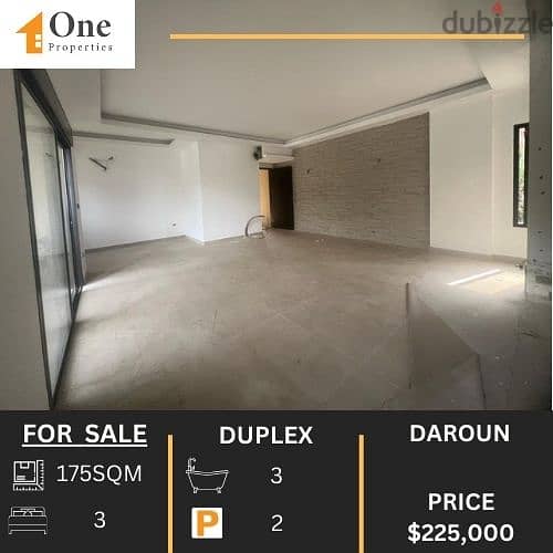 DUPLEX FOR SALE IN DAROUN 0