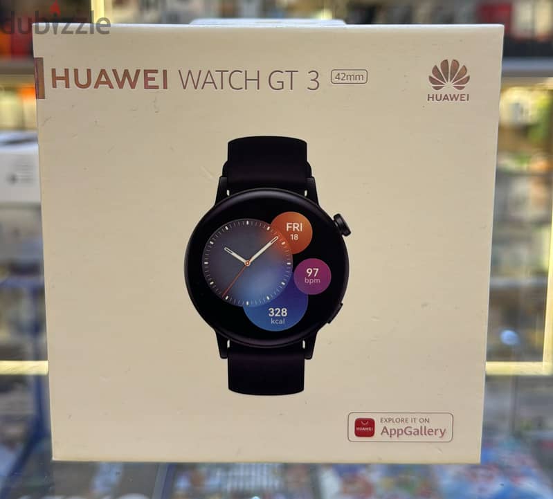 Huawei watch GT 3 42mm black 0