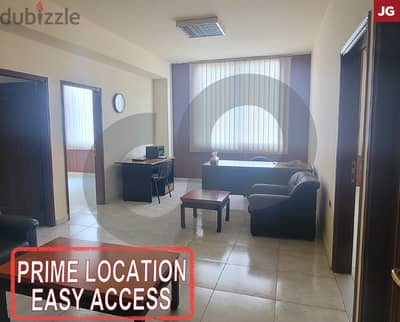 well maintained,prime location office in zahle/زحلة REF#JG118714