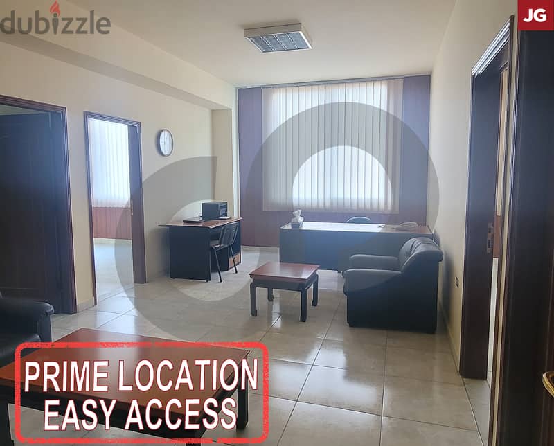 well maintained,prime location office in zahle/زحلة REF#JG118714 0