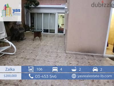 Zalka 106m2 | 98m2 Terrace | Partial Sea View |Semi Furnished | MJ |