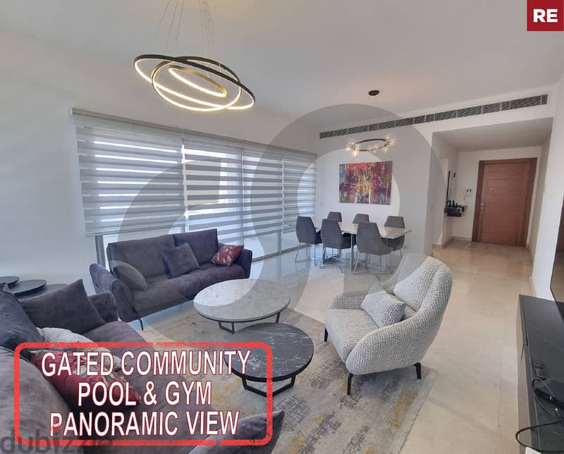 Pool & Gym | Panoramic View | 24/7 Security IN ACHRAFIEH REF#RE118727 0