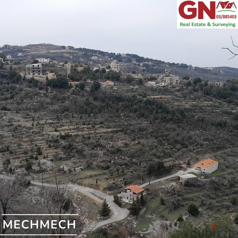 Land For Sale In Mechmech ارض للبيع في مشمش 3