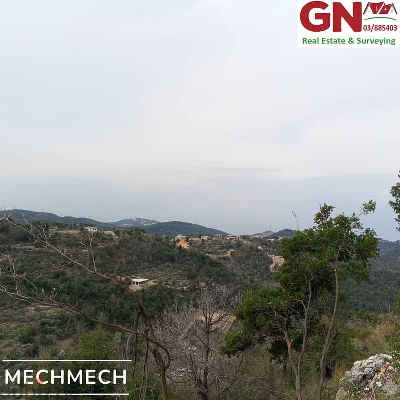 Land For Sale In Mechmech ارض للبيع في مشمش 4