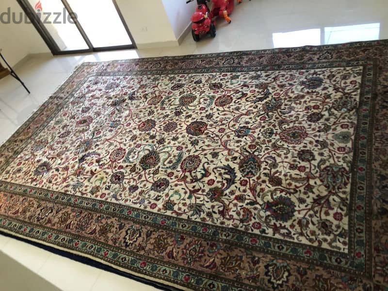 Antique Large Tabriz ( 3x5 ) 1