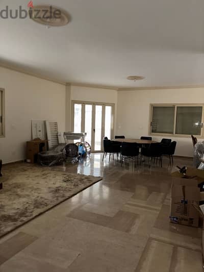 GORGEOUS 4 Bedrooms Apartment For Rent in Ras Beirut With A Sea View