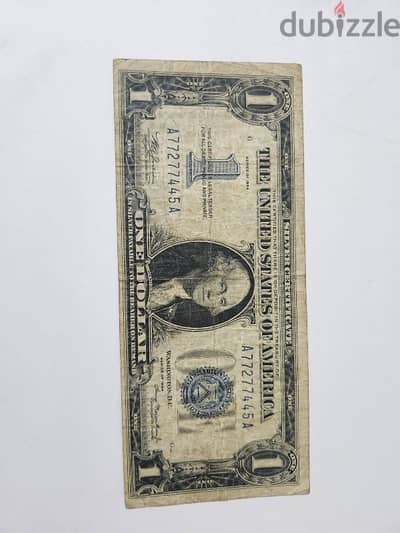 1$ 1934 banknote