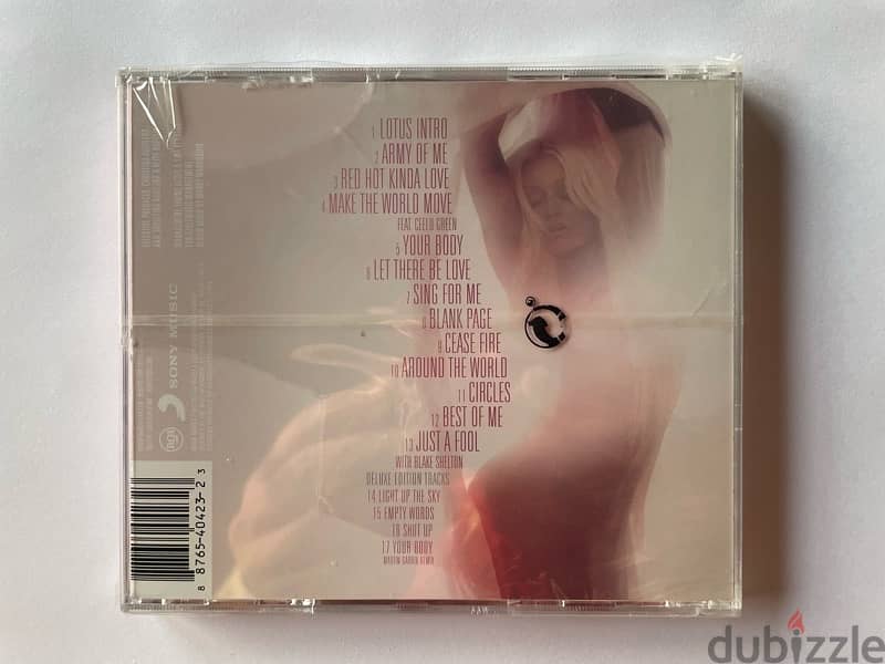 Christina Aguilera Lotus CD 1