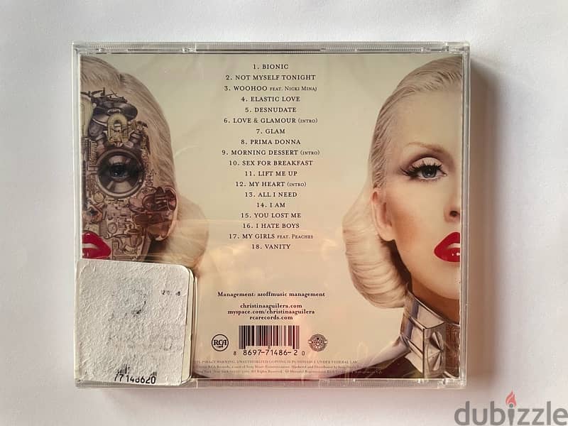 Christina Aguilera 3 CDs (Christina Aguilera, Bionic & Lotus) 3