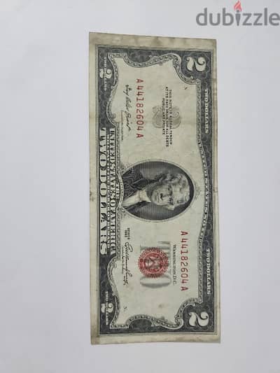 2 dollar note 1953