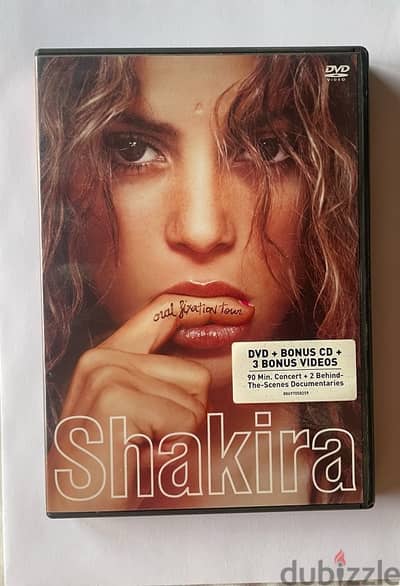 Shakira DVD + Gwen Stefani DVD