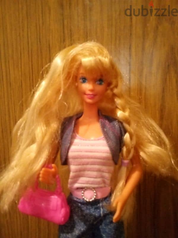 STROLLIN FUN Barbie Mattel1995 Rare Vintage As new doll wearing+Boots. 1