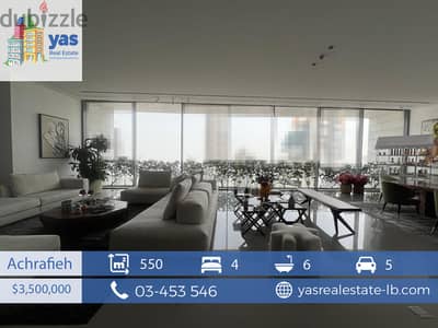 Achrafieh 550m2 | Ultra Prime Location | open view over the sea | PA |