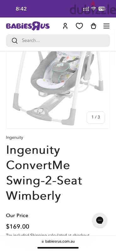 baby swing