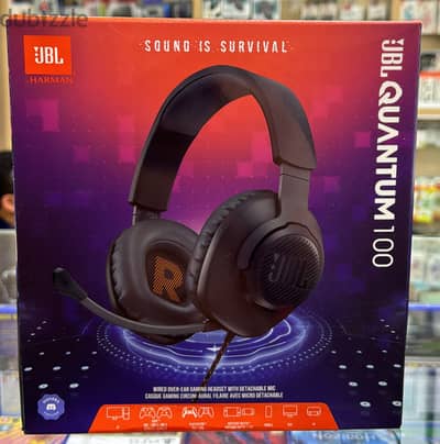 Jbl Quantum 100 black