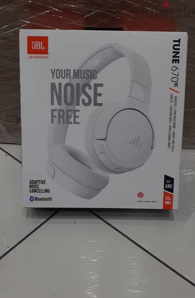 Jbl Tune 670Nc white Original & Best offer