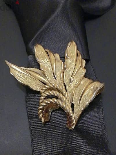 vintage Dior Germany brooch gold plated