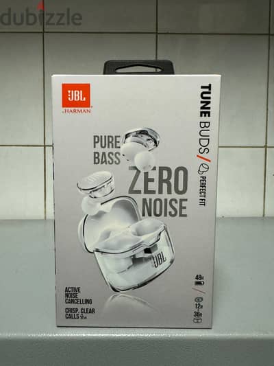 Jbl Tune Buds ghost white