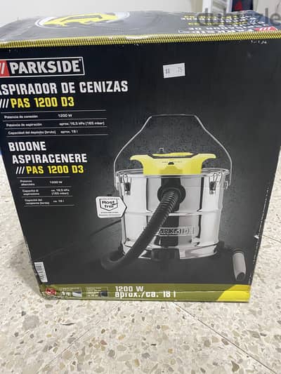 Parkside Ash Vacuum Cleaner