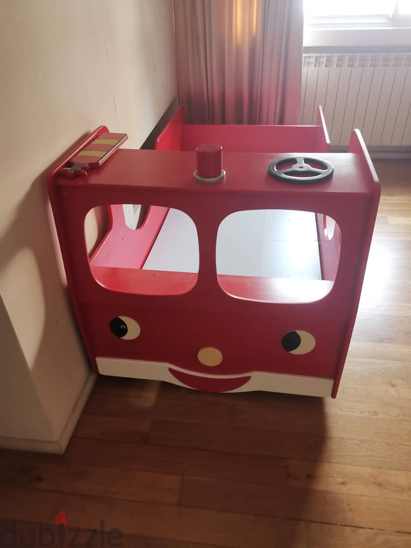 Firefighter bed for kids 1