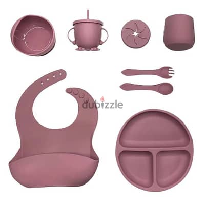 Baby Silicone Feeding Set