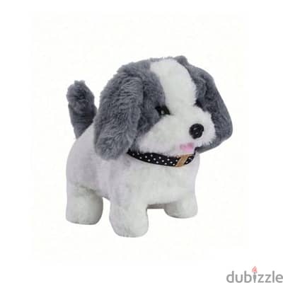 Plush Puppy Toy With Battery