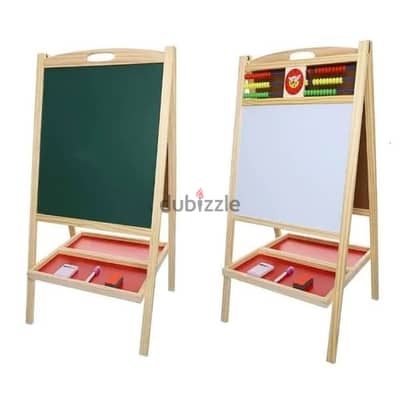 Foldable Double Sided Drawing Board For Kids