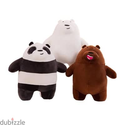 We Bare Bears Animation Plush Toy