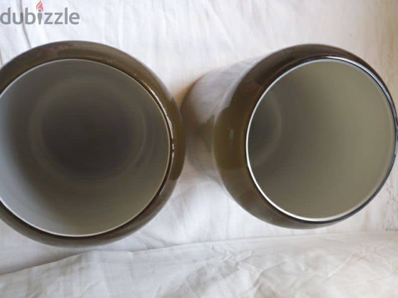 Set of two glass pots - Not Negotiable 1