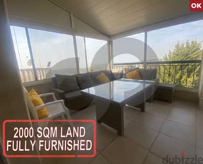 Unobstructed View,Fenced Villa in bhamdoun/بحمدون REF#OK118751