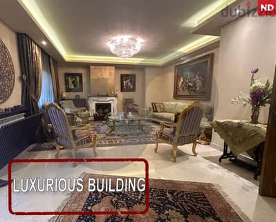 fully furnished-  luxurious building-Hazmieh,Mar Takla REF#ND117094