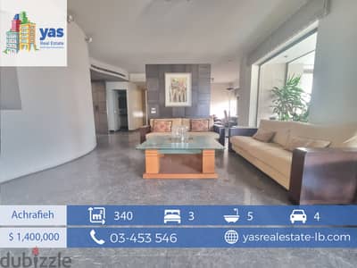 Achrafieh 340m2 | Very Well Maintained | City View | PA |