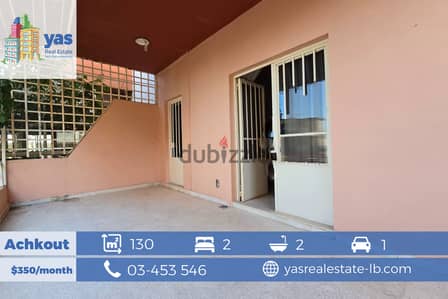 Achkout 130m2 | 30m2 Terrace | Rent | Fully Furnished | DA |