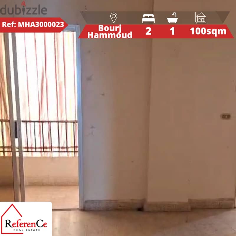 Apartement for sale in bourj hammoud شقة في برج حمود للبيع 0