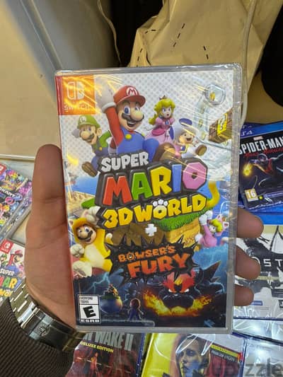 Nintendo switch game super mario 3d world +browsers fury Exclusive