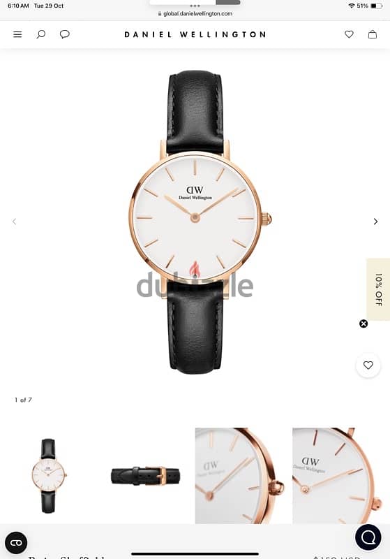 daniel wellington 41mm with box 4