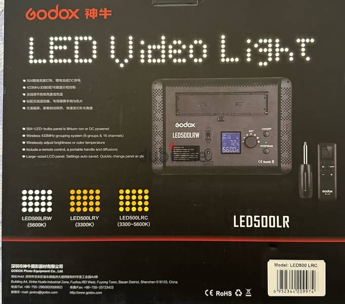 Godox LED video light 1