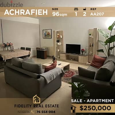 Apartment for sale in Achrafieh AA207 شقة للبيع في الأشرفية