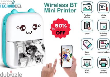 Portable thermal printer Barcode & Receipt