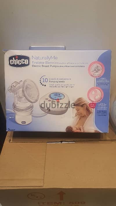 chicco electric breast pump new 71537153