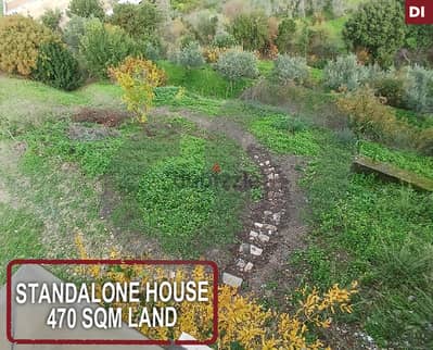 STANDALONE HOUSE/ 470 SQM LAND-JOUN - CHOUF/جون - شوف REF#DI118797